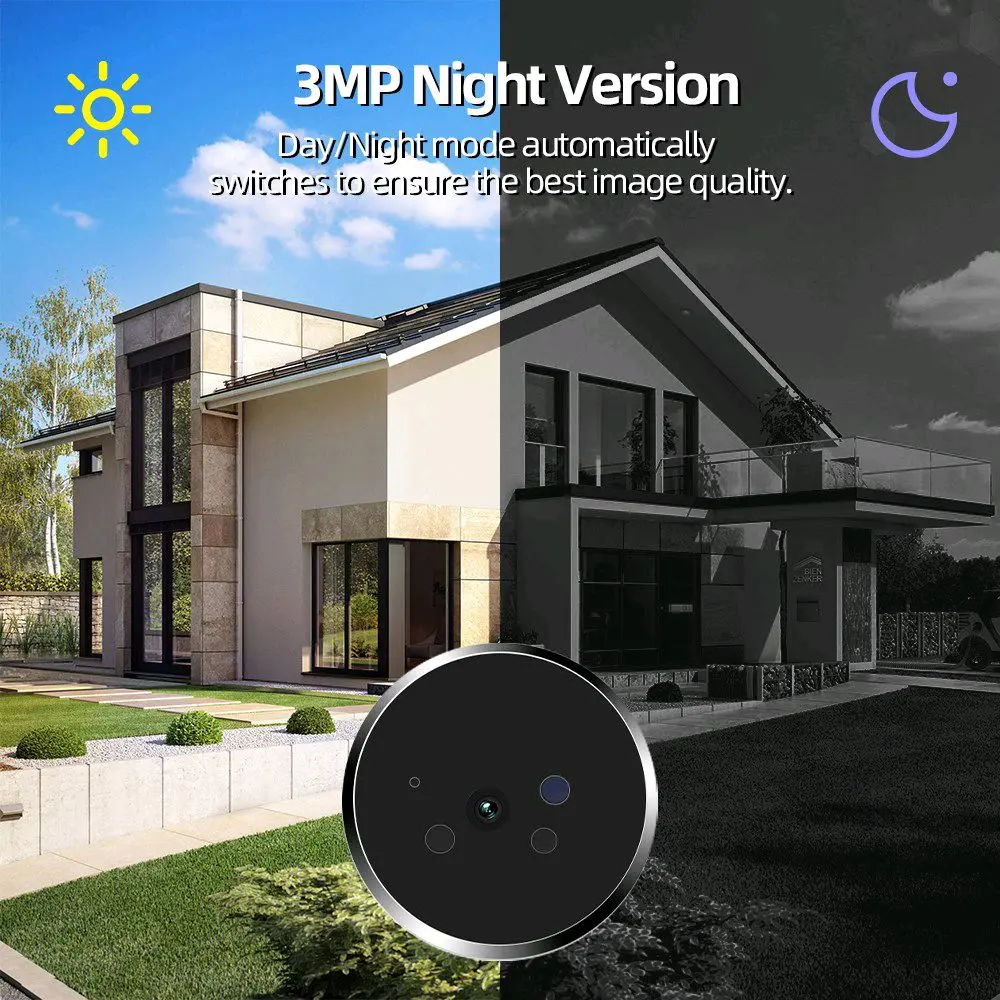Tuya Doorbell Peephole Camera