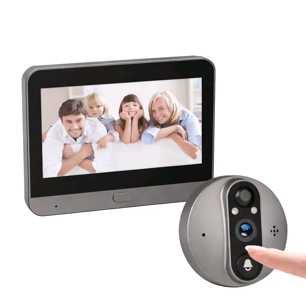 Tuya Doorbell  Peephole Camera (Grey)