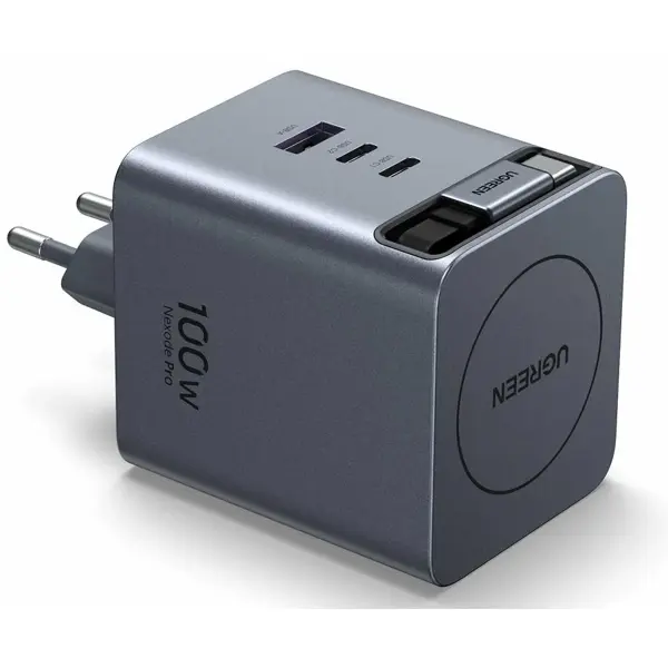 UGREEN 100W FAST CHARGER RETRACTABLE X616 65828