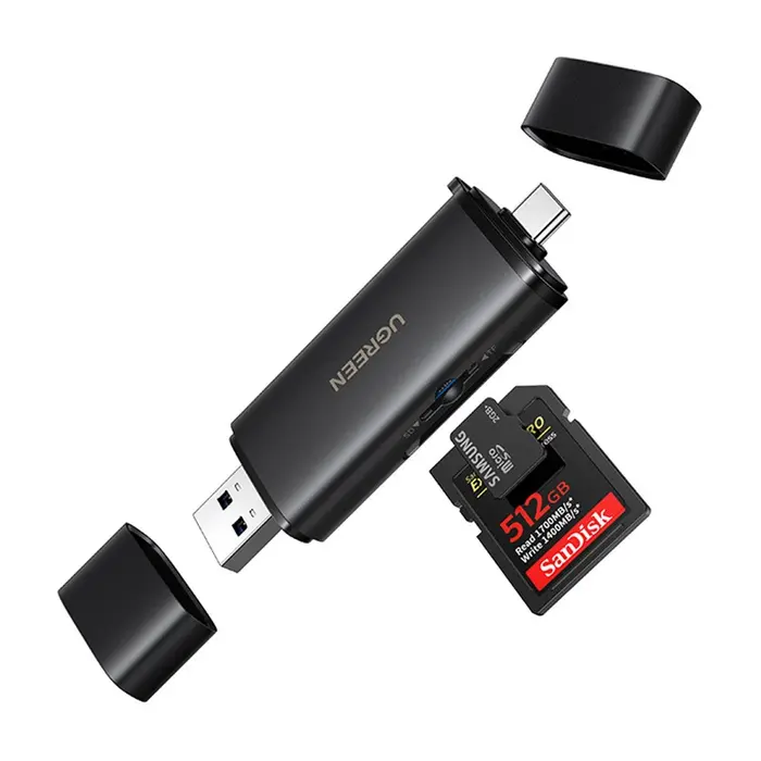 UGREEN 2-IN-1 USB-C-USB-A CARD CM803 65024