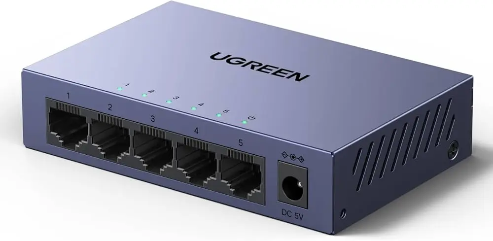 UGREEN 5-PORT GIGABITEASY SMART SWITCH CM933 65956