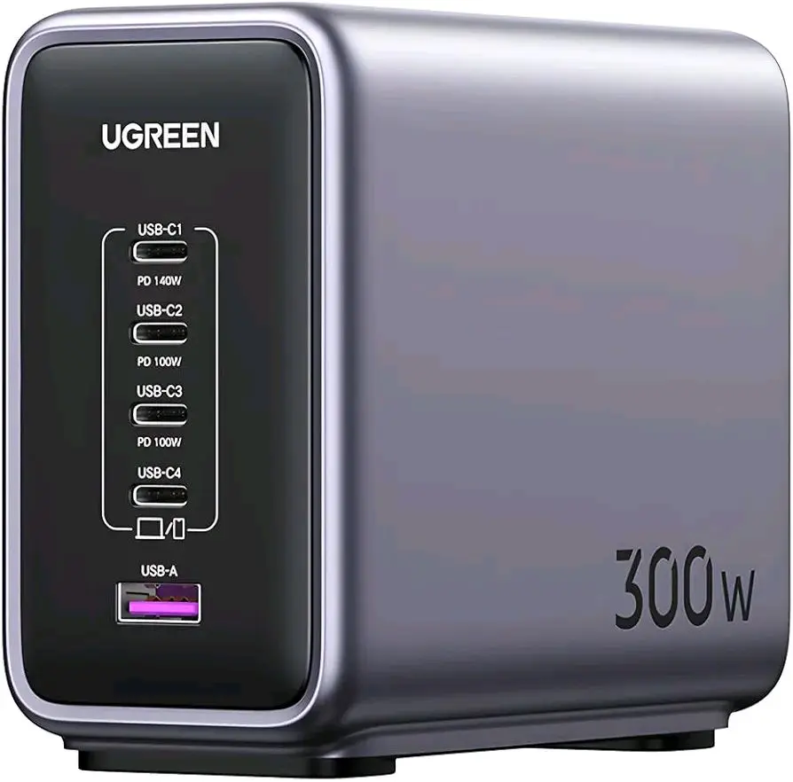 UGREEN NEXODE 300W 5-PORT.FASTCHARGER CD333 90903 .