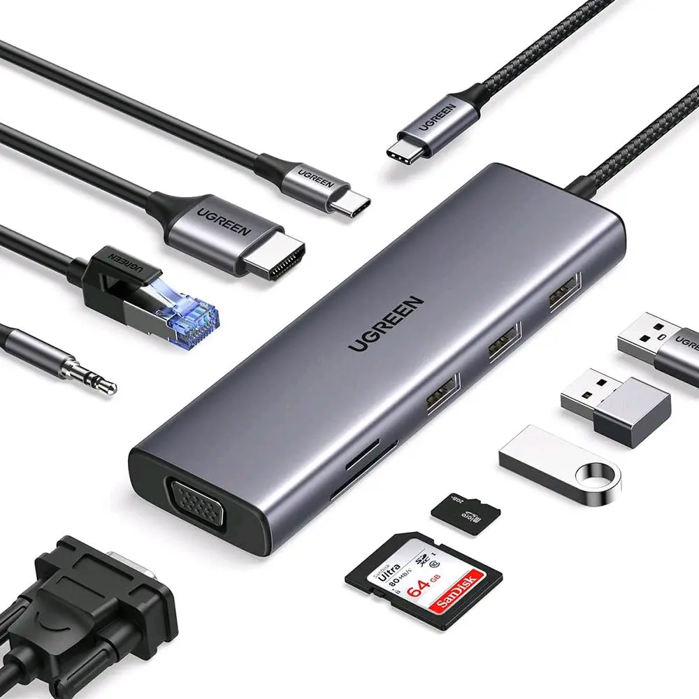 UGREEN USB-C MULTIFUNCTION ADAPTER CM498 15601