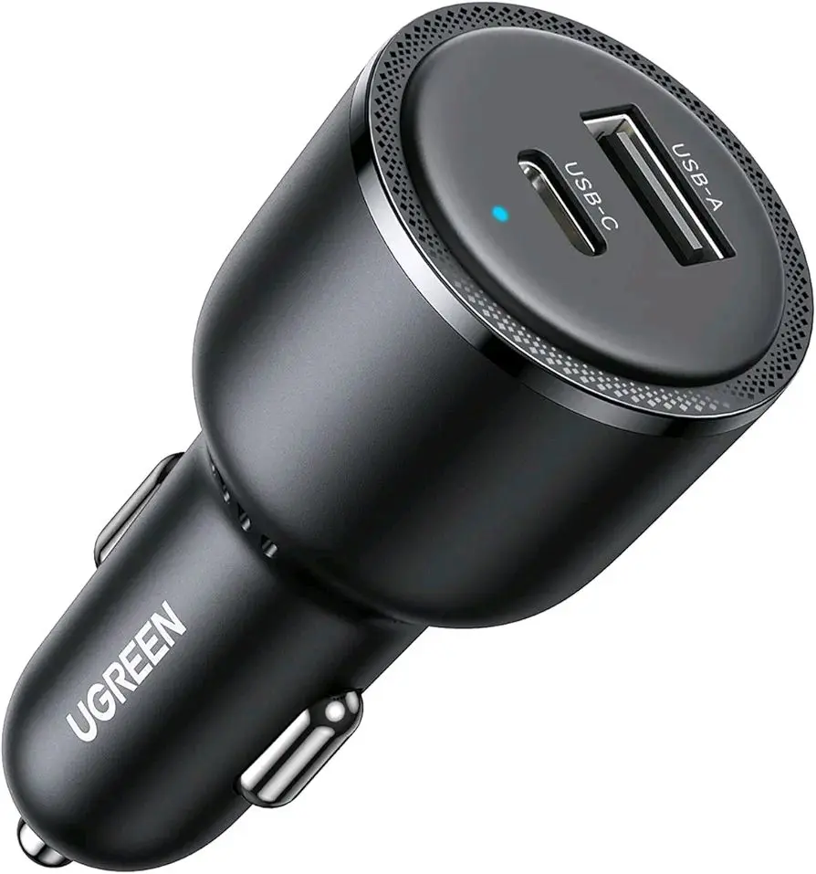 UGREEN 63w 2-port car charger EC701 35023
