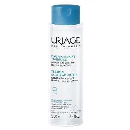 Uriage Thermal Micellar Water blue Normal To Dry Skin 250ml