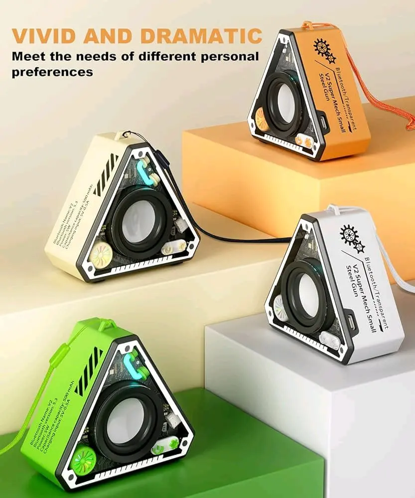 V2 mecha Bluetooth speaker