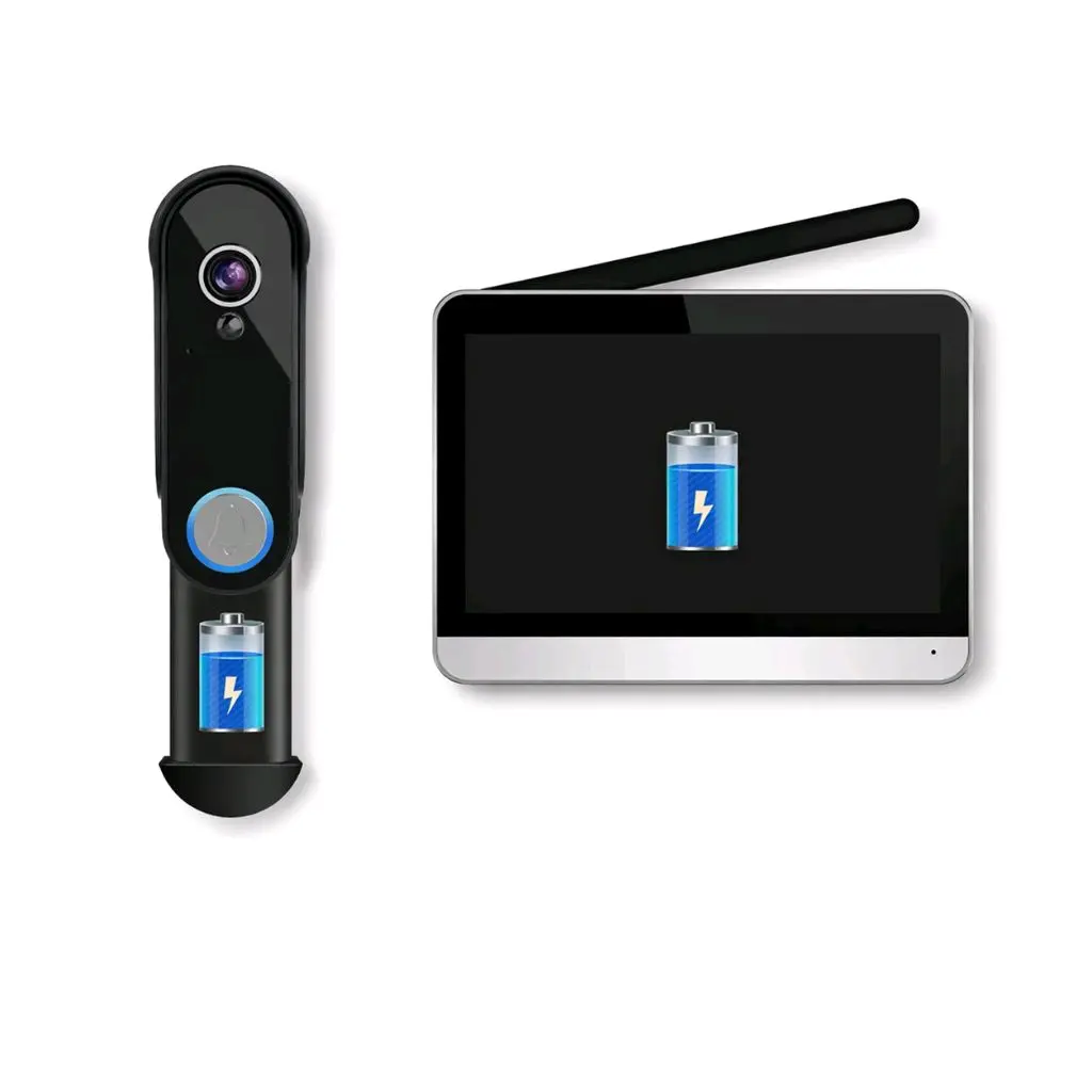 Wireless Video Door Phone HD 1080 Tuya 7 Inch Screen