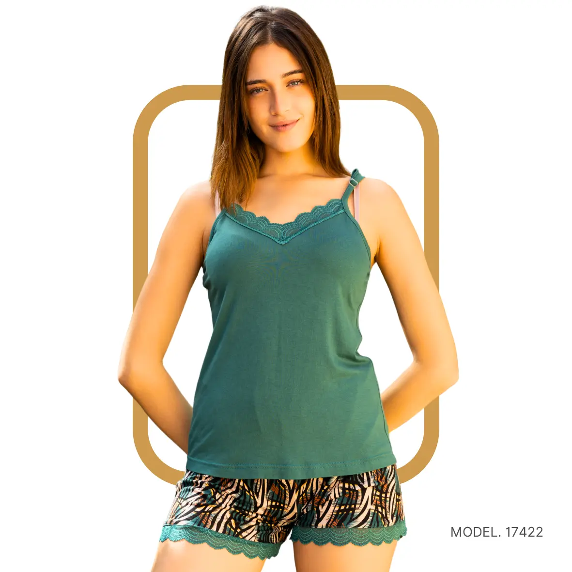 Women pyjama (soft pants and a sleeveless shirt)