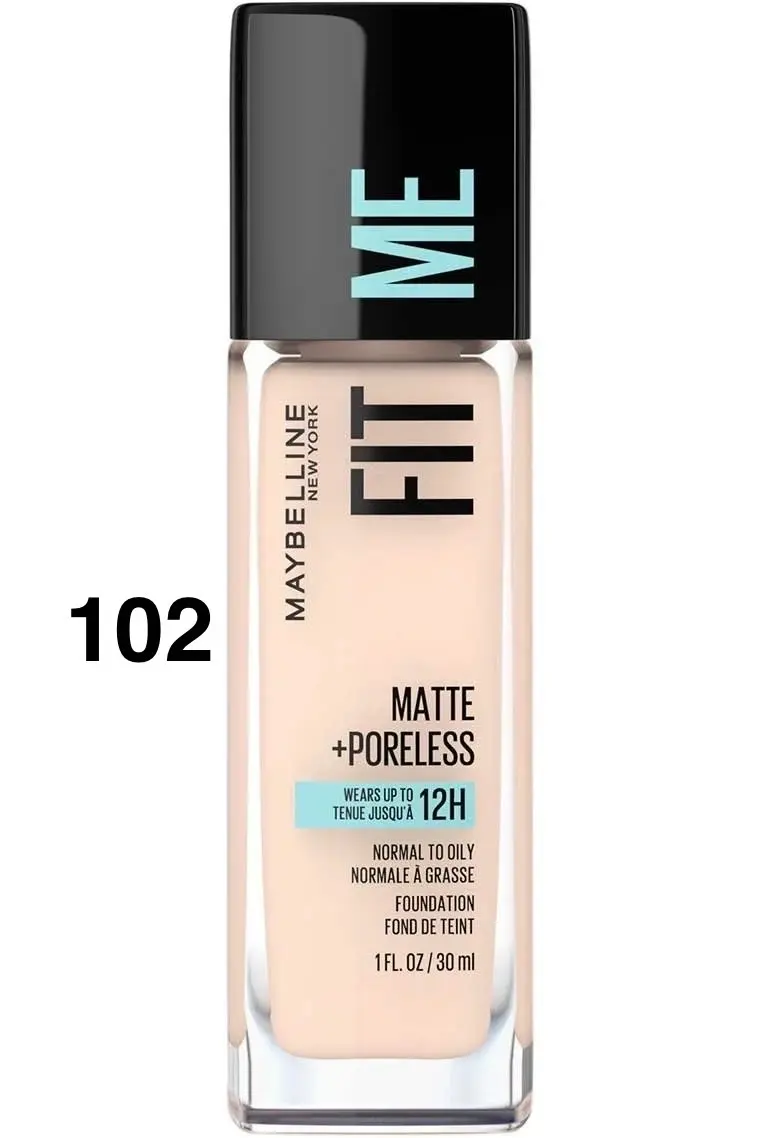 ￼ Fit Me Matte + Poreless Foundation