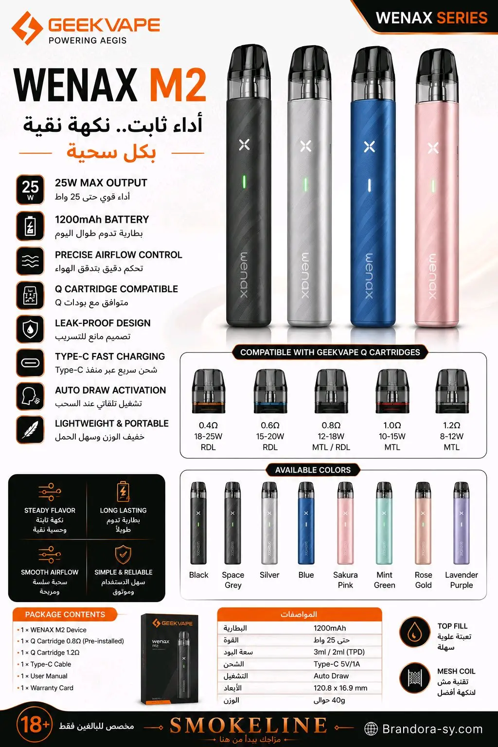 💨 GEEKVAPE | ⚡ WENAX M2