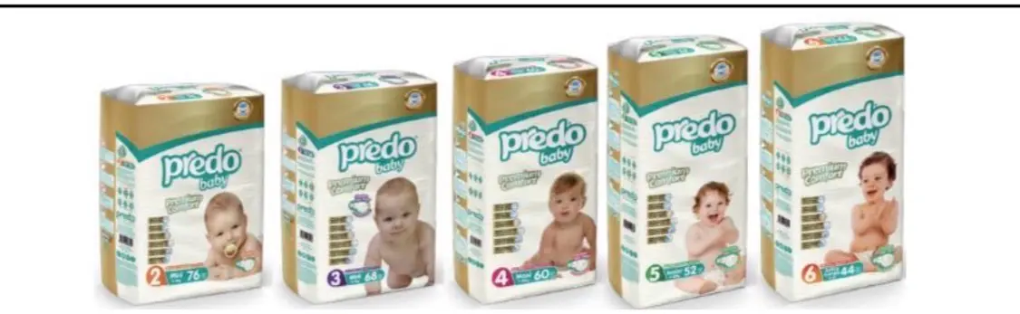 حفاضات Predo Baby للأحجام الكبيرة والمتوسطة