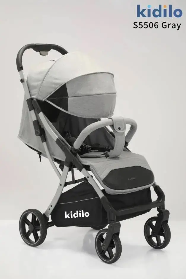 عربة أطفال Kidilo S5506 – خفيفة الوزن وقابلة للطي بيد واحدة