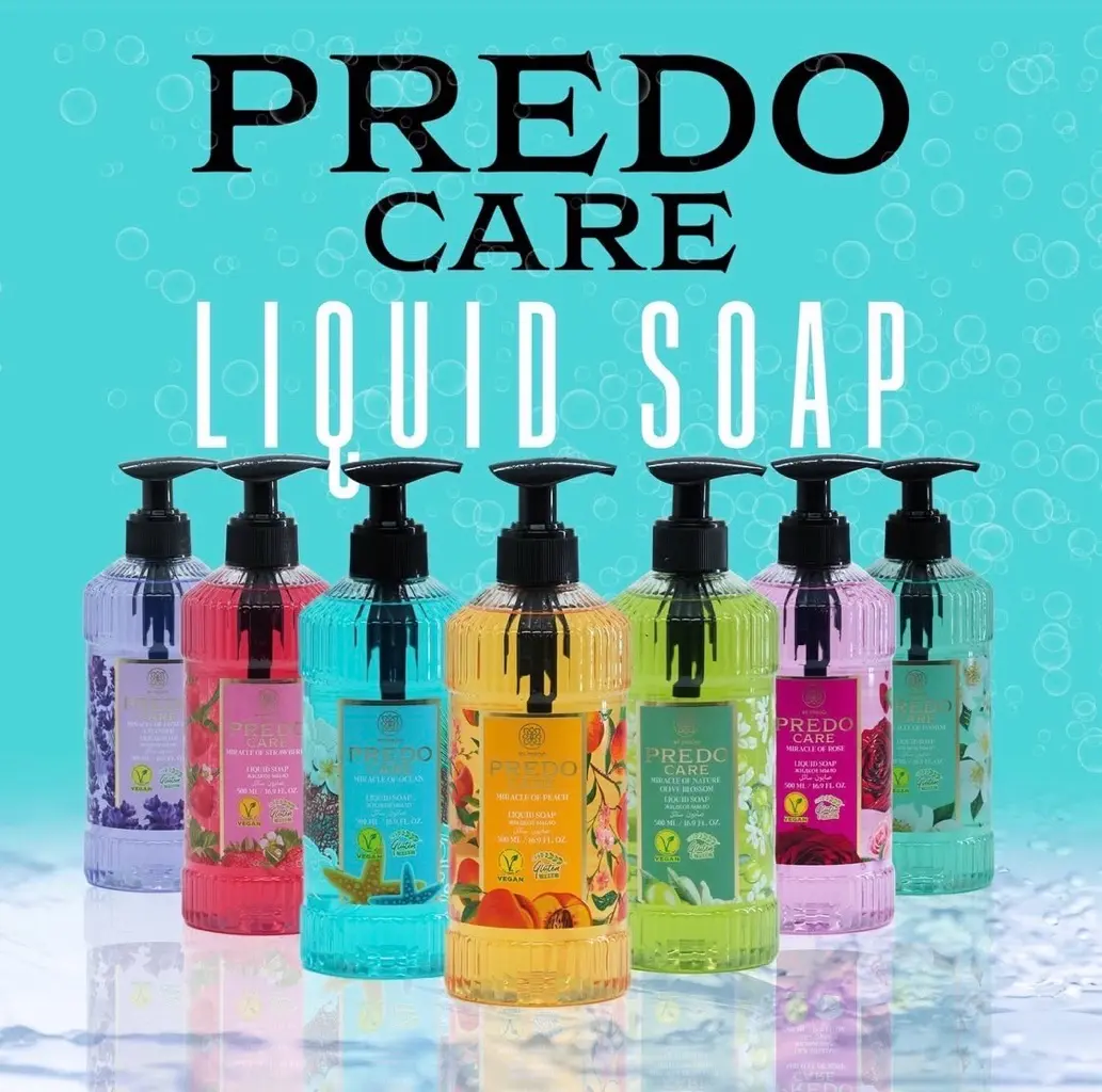 صابون سائل Predo Care للعناية باليدين بروائح فاخرة