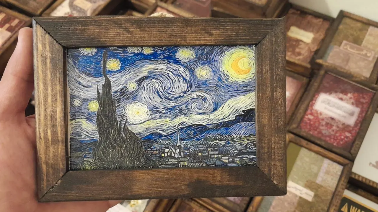 لوحة رسمة فان جوخ