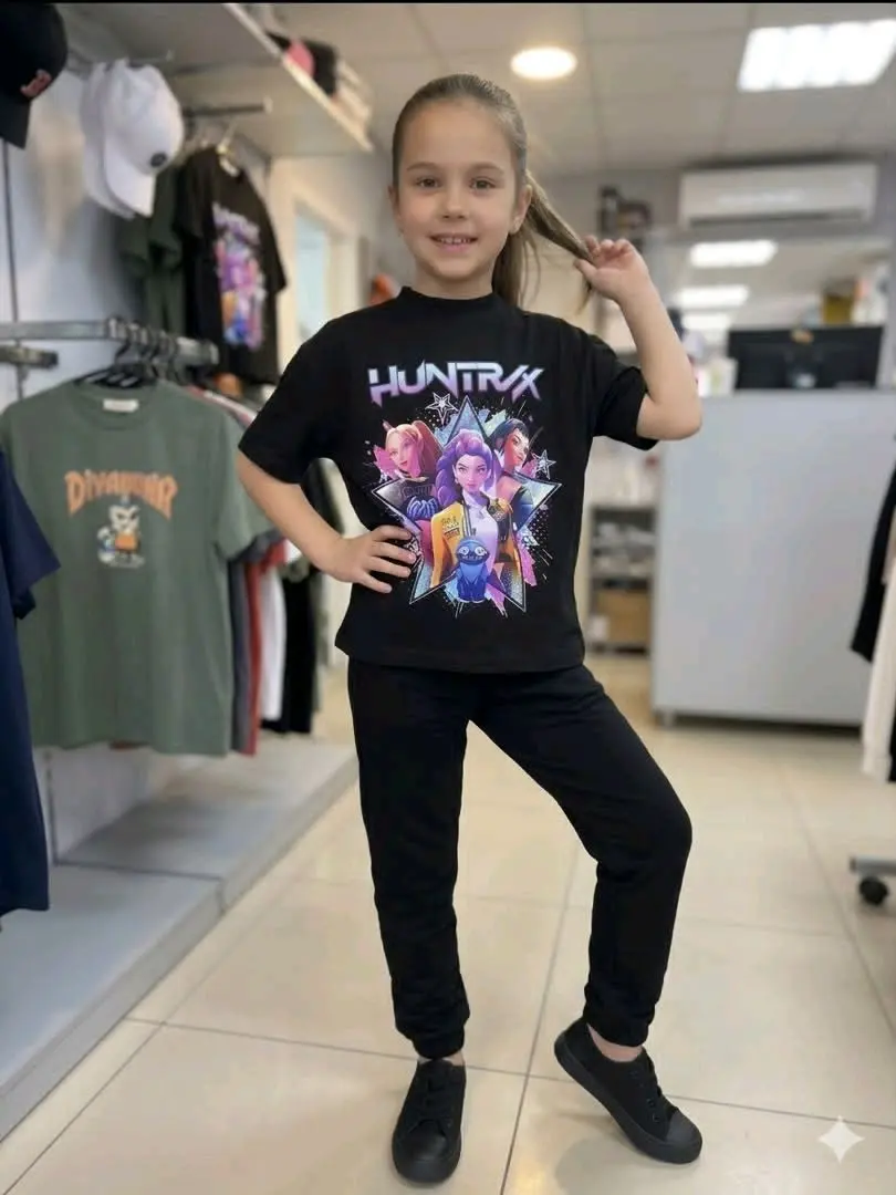 تيشيرت هودي بناتي
Huntrix