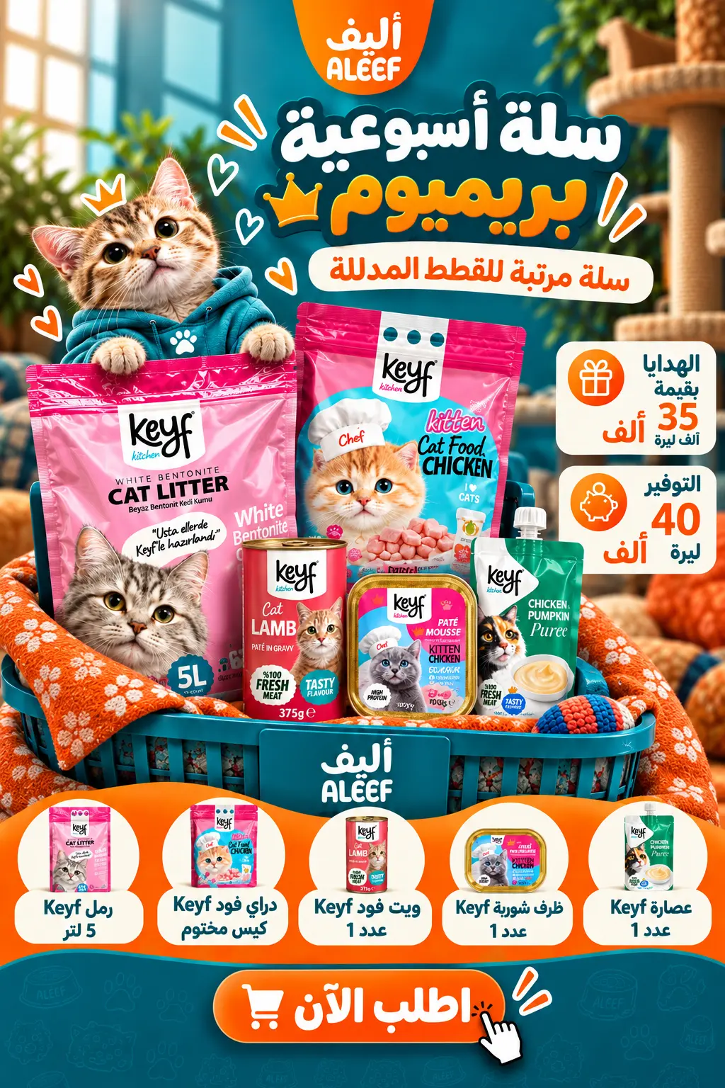 سلة أسبوعية بريميوم