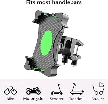 حمالة موبايل للدراجة مع USB