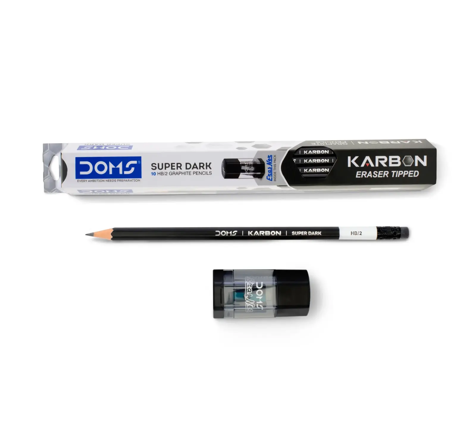 قلم رصاص سوبر دارك DOMS KARBON Super Dark Pencils