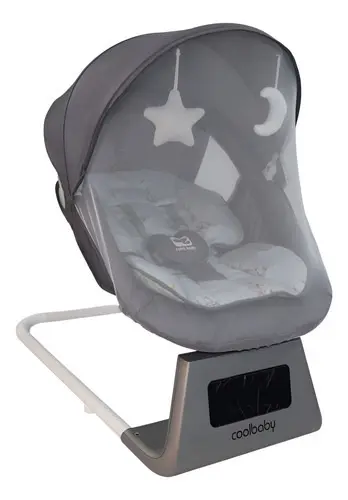 كرسي هزاز كهربائي للأطفال Coolbaby موديل RS003D بشاشة لمس ومؤقت