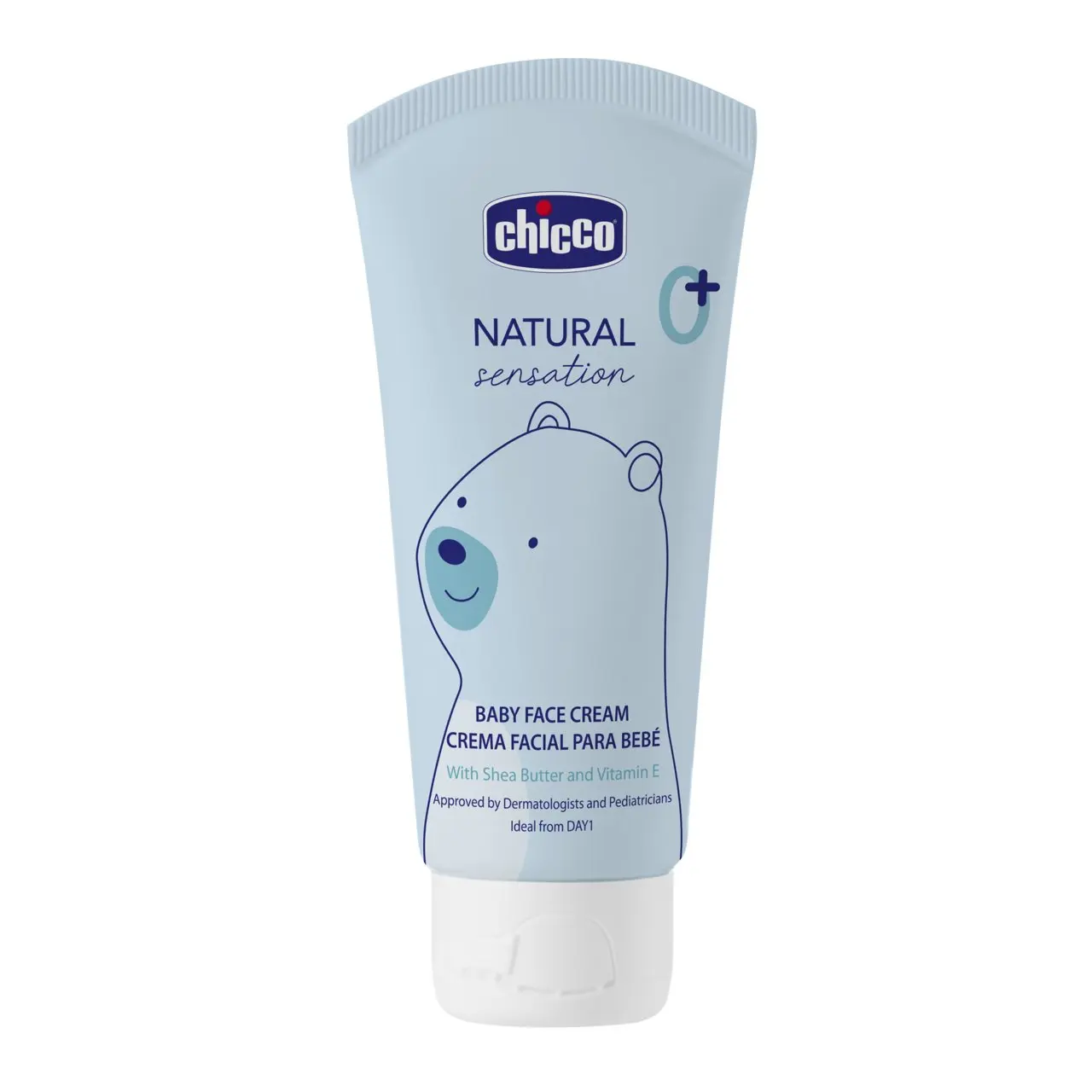 كريم وجه الأطفال ناتشورال سينسيشن Chicco (0M+)