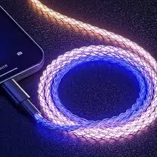 وصلة مضيئة دبل مدرعة للآيفون و micro