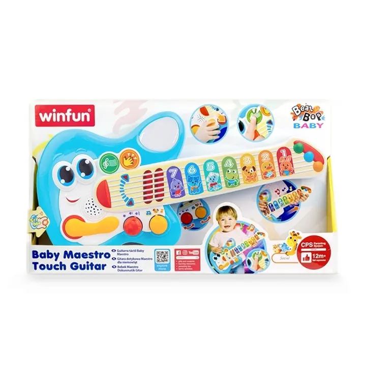 جيتار مايسترو الصغير باللمس من عمر السنة WinFun 230802