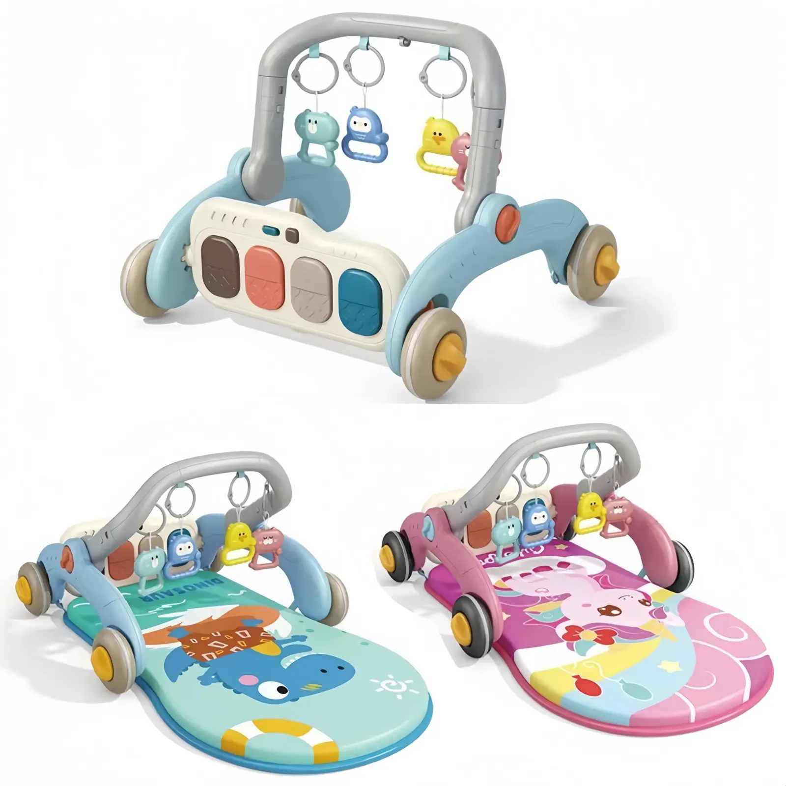 مشاية أطفال متعددة المراحل مع لوحة ألعاب Multistage Walker 6668 (من 6 إلى 18 شهر)