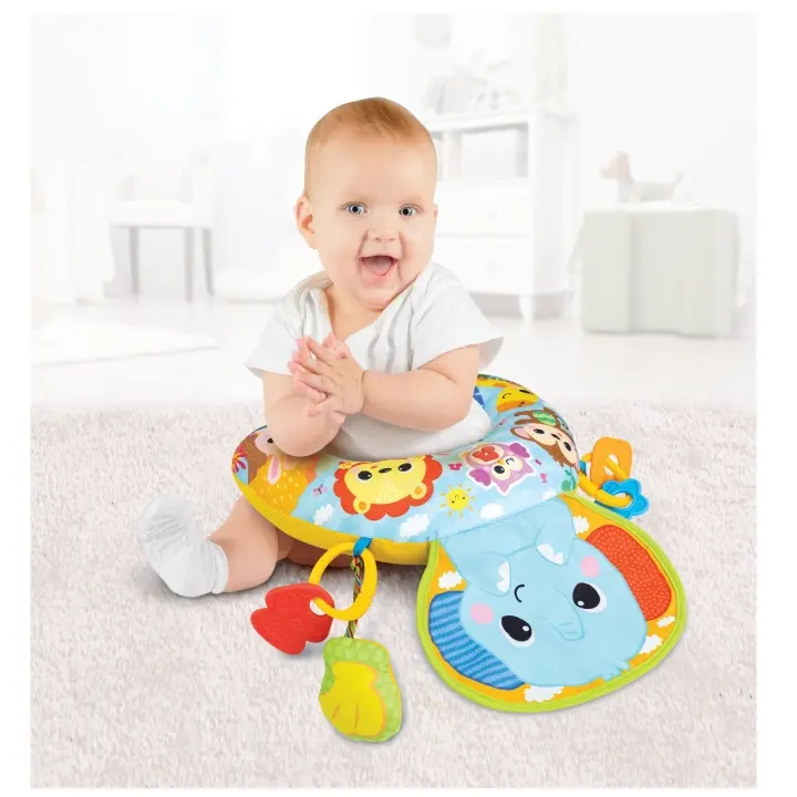 وسادة وقت الاستلقاء على البطن مرح الغابة من الولادة 230101 WinFun