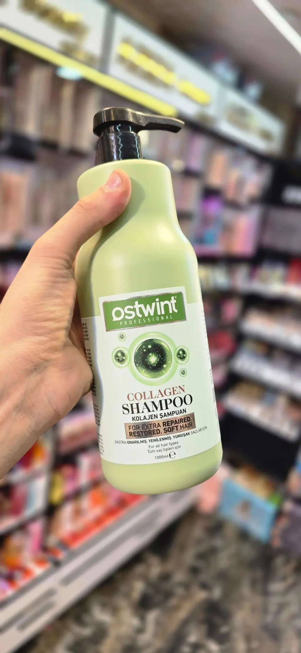 🌿 شامبو أوستوينت الاحترافي بالكولاجين (Ostwint Collagen Shampoo) 🌿