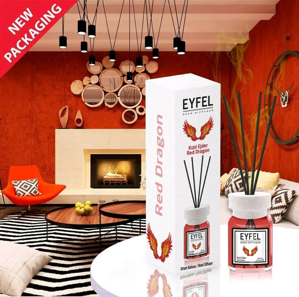 معطر جو فواح ريد دراغون(EYFEL Reed Diffuser - Red Dragon)