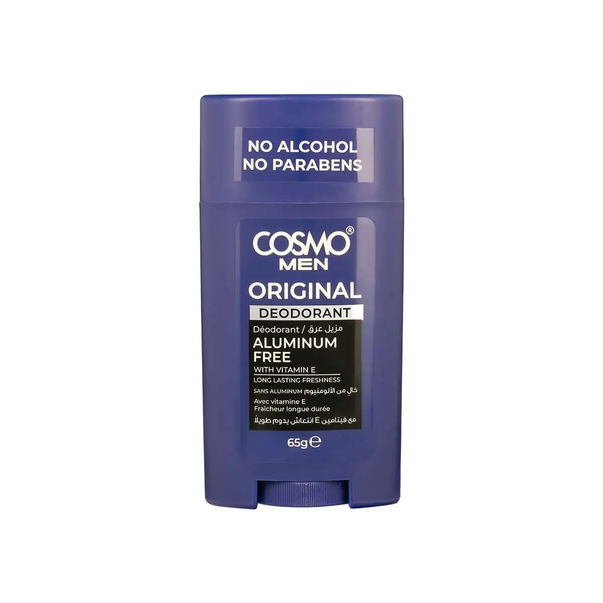 cosmo مزيل تعرق ستيك رجالي خالٍ من الألمنيوم 65 غ ORIGINAL