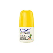 cosmo واقي شمس رول أون ملون للأطفال 50 مل YELOW