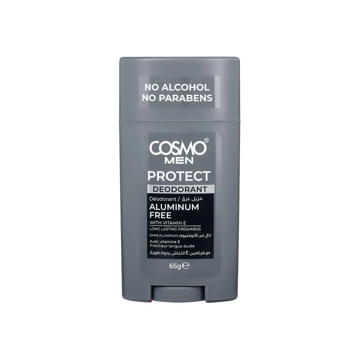 cosmo مزيل تعرق ستيك رجالي خالٍ من الألمنيوم 65 غ PROTECT