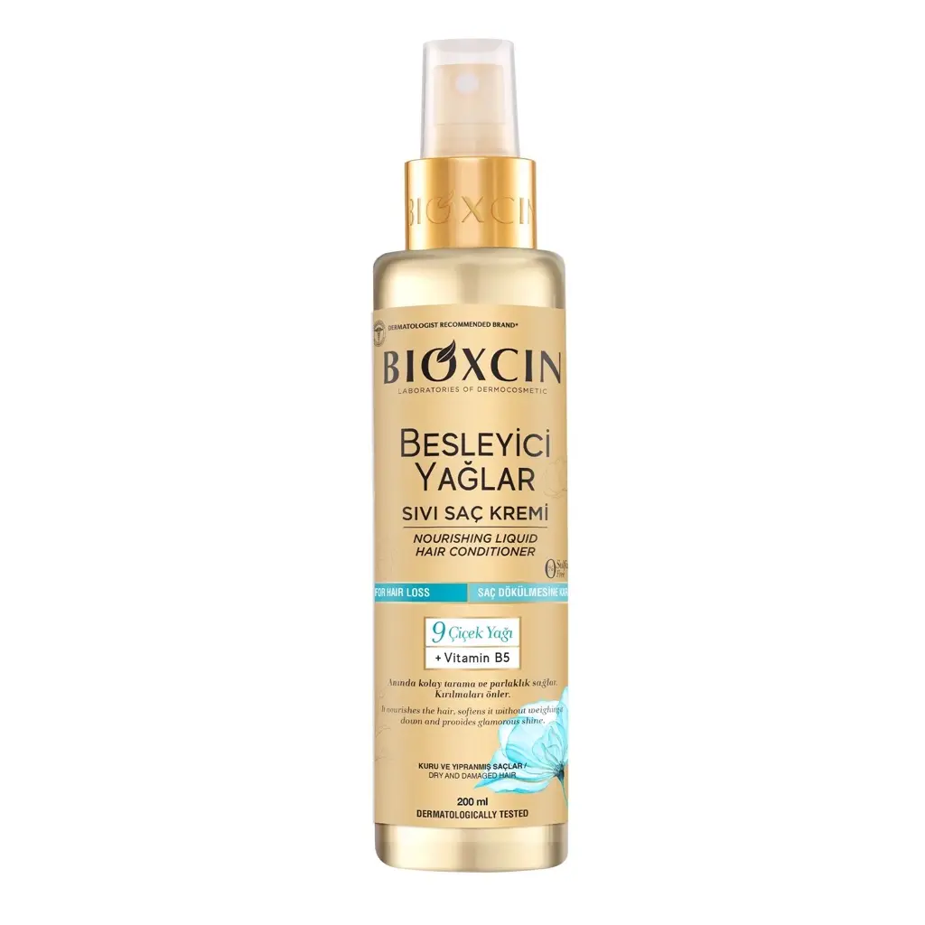 بلسم سائل بالزيوت BIOXCIN المغذي للشعر (Nourishing Oils) لترطيب وتقوية الشعر