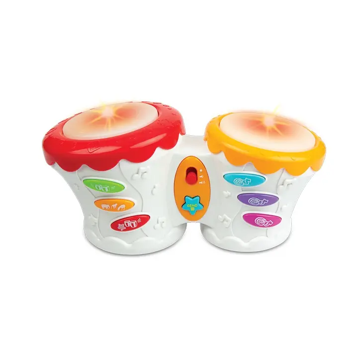 طبلة بونجو الطفل الرائع من عمر الستة أشهر WinFun 02005A