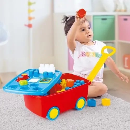 عربة الطوب الأولى التعليمية من عمر السنة ونصف DOLU 5099