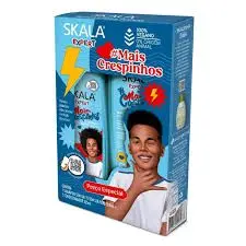 علبة شامبو و بلسم سكالا (# Mais Crespinhos) - 325ml + 325ml