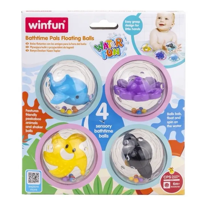 كرات الحمام الطافية مع الأصدقاء من عمر الستة أشهر  WinFun 251003