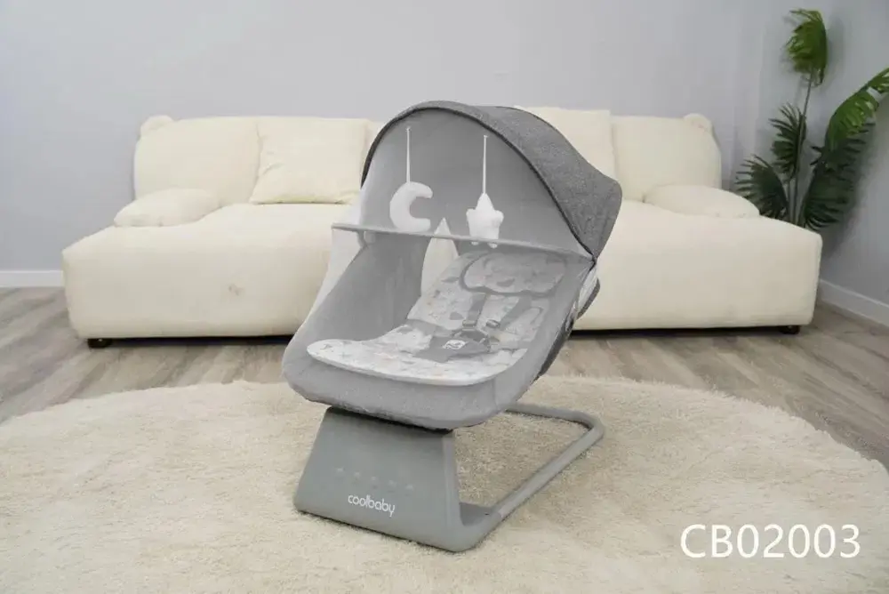كرسي هزاز للأطفال – COOL BABY CB02003 – حركة اهتزاز مريحة مع تصميم آمن