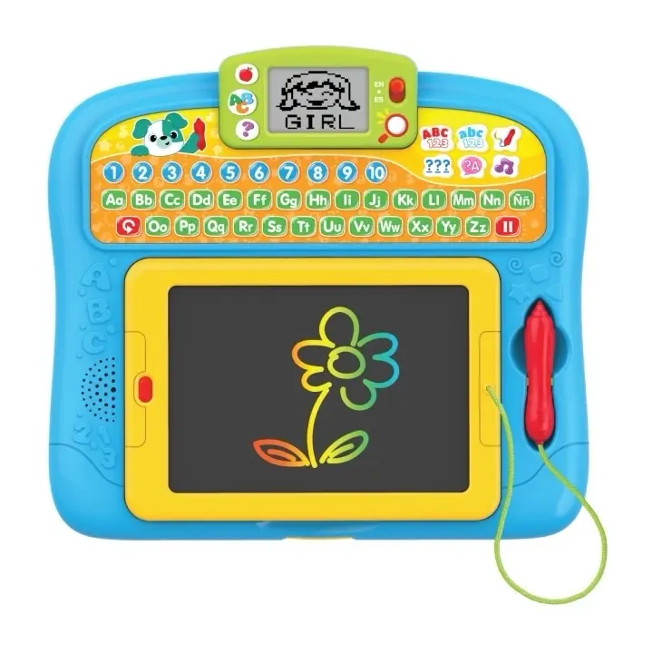 لوحة كتابة ورسم تعليمية ملونة من عمر السنتين WinFun 250404