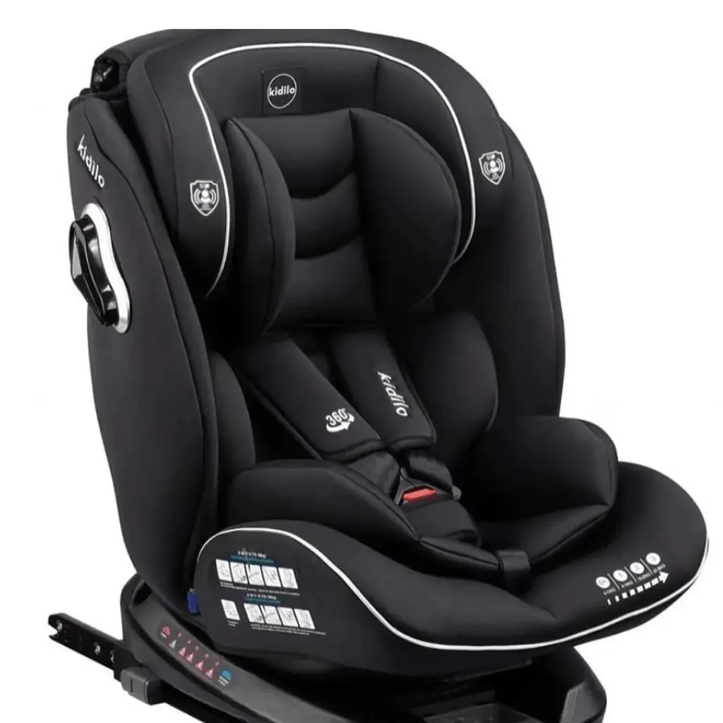 مقعد سيارة أطفال Kidilo 360 درجة Isofix KBH 311 – من الولادة (مجموعة 0+/1/2/3 حتى 36 كغ)