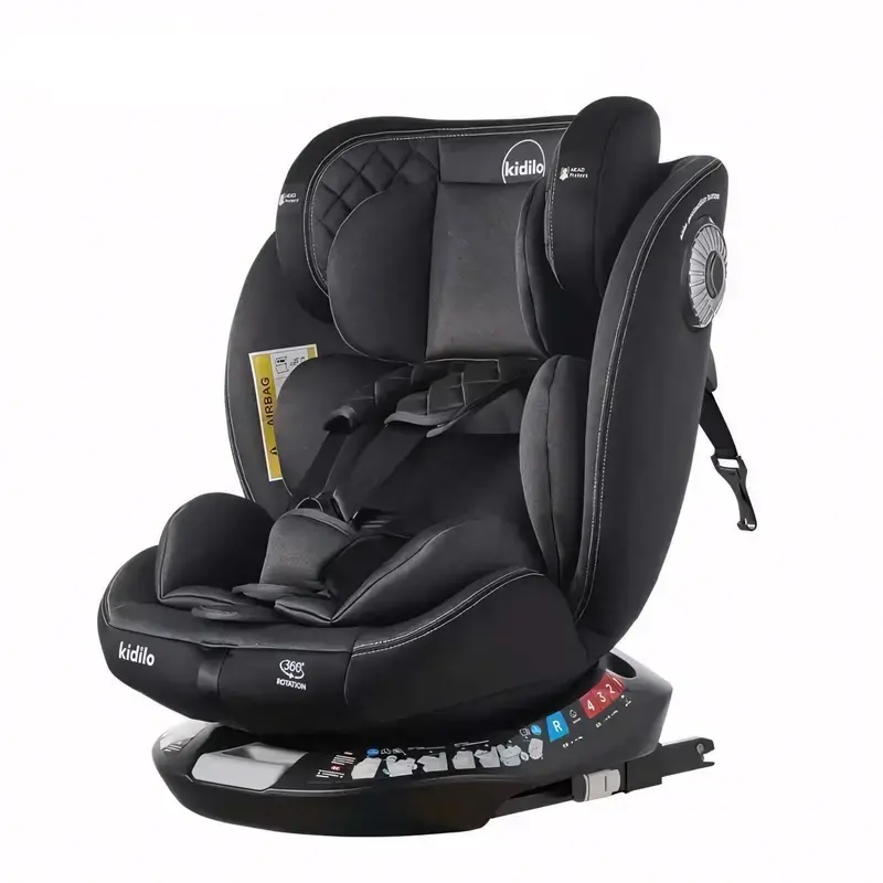 مقعد سيارة أطفال Kidilo G406 دوّار 360 درجة Isofix – من الولادة (مجموعة 0+/1/2/3 حتى 36 كغ)