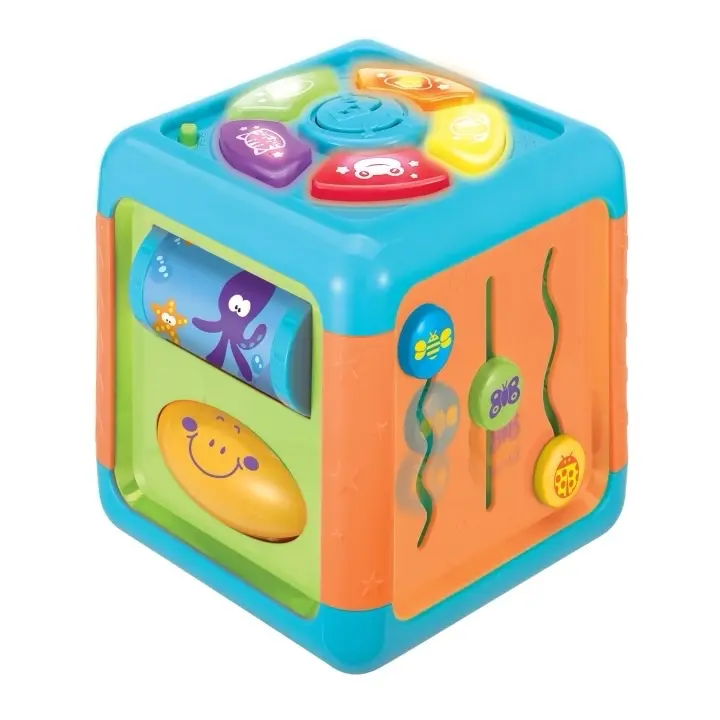 مكعب الاكتشاف من جانب إلى جانب من عمر الستة أشهر WinFun 000715
