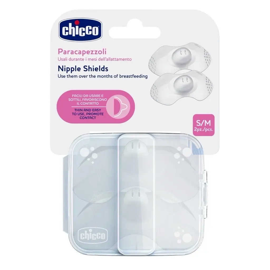واقي حلمة الثدي Chicco Skin to Skin – للرضاعة الطبيعية المريحة