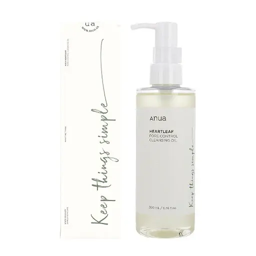 ANUA Heartleaf Pore Control Cleansing Oil - 200ml | غسول زيتي لتنظيف المسام - 200 مل
