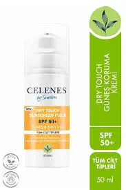 Celenes Dry Touch Sunscreen Fluid Spf50+ - 50ml | سيلينس واقي شمسي سائل - 50 مل