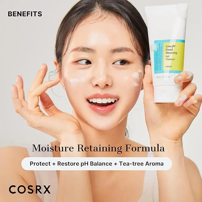 Cosrx Low pH Good Morning Gel Cleanser - 150ml | كوزركس غسول للبشرة جيل - 150 مل