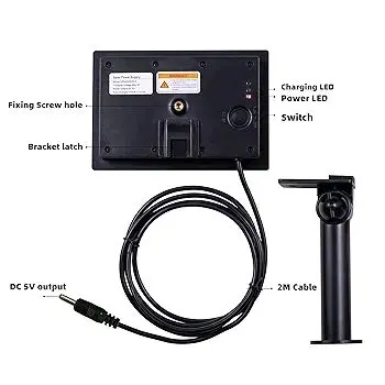 EPT Ultrasonic Smart liquid level Sensor With Solar Panel  Built-in Battery 3