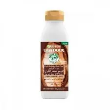 Garnier Ultra Doux Conditioner with Cocoa Butter for Dry Curly and Frizzy Hair - 350 ml | غارنييه بلسم بزبدة الكاكاو للشعر الكيرلي الجاف - 350 مل
