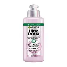Garnier Ultra Doux Smoothing Leave-In Cream Rice Water - 200ml | غارنييه ليف ان بماء الأرز - 200 مل